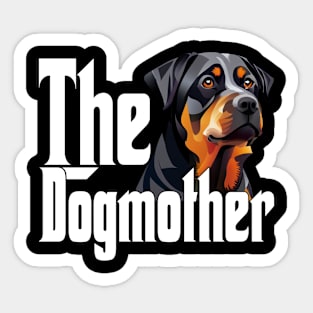 Rottweiler Dog Mom Dogmother Dogs Mommy Rottie Sticker